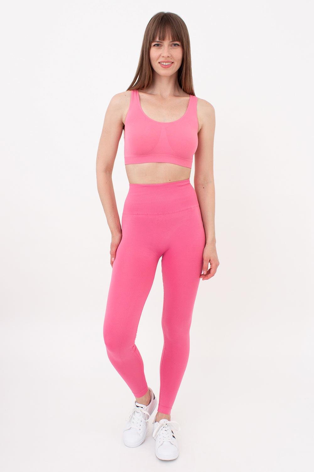 Леггинсы женские спортивные Giulia LEGGINGS SHAPE L/XL Pink (27513215) - фото 5
