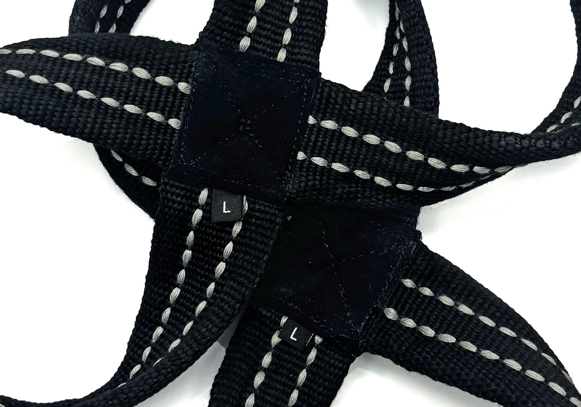 Атлетические лямки EasyFit Infinity для становой тяги L (EF-8888-L) - фото 3