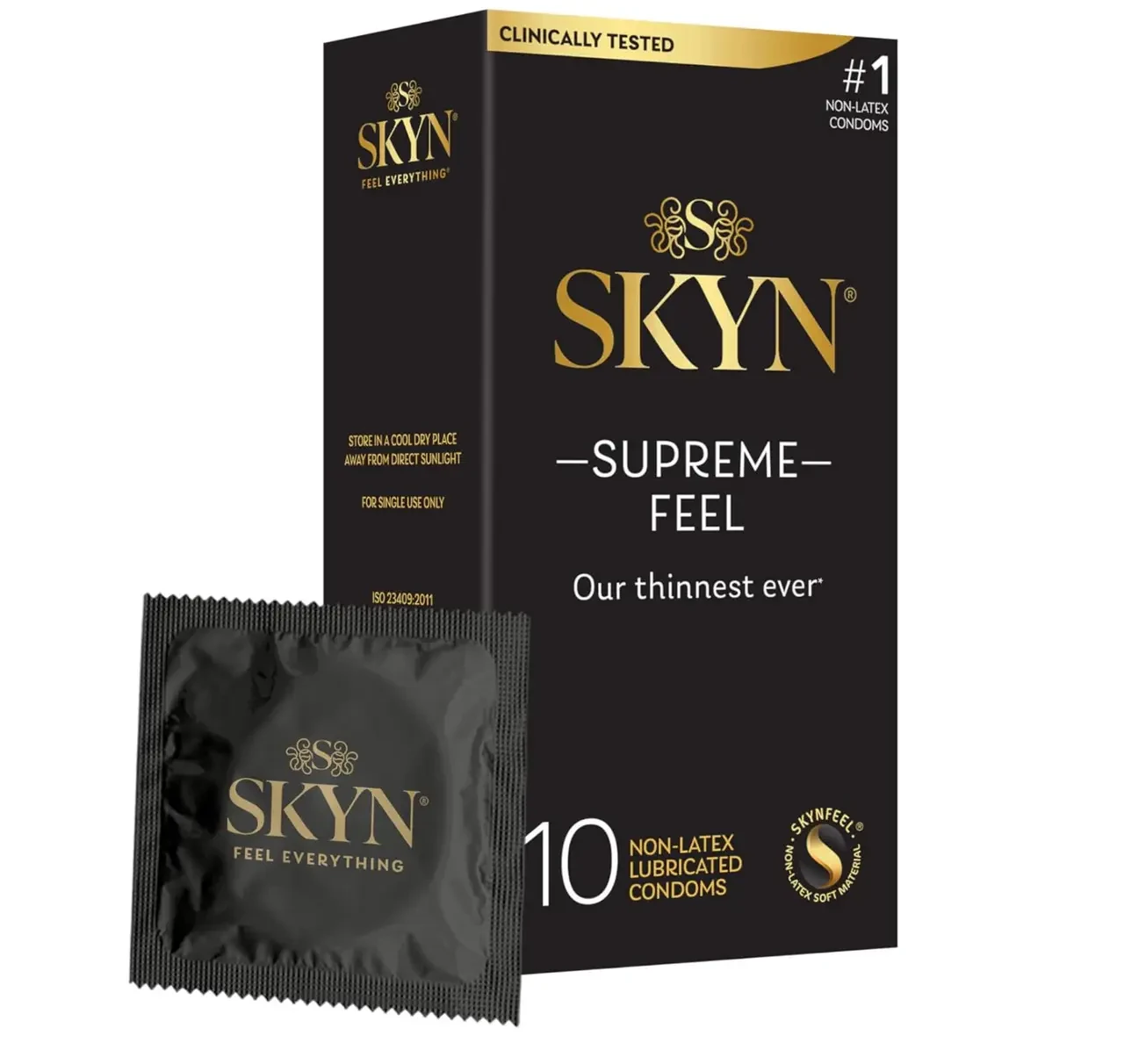 Презервативи SKYN Supreme Feel без латексу 10 шт.