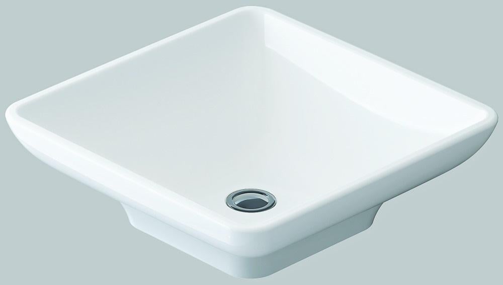 Раковина на столешницу Idevit Square 48X48 см (K0101-2486-001-1-0000)