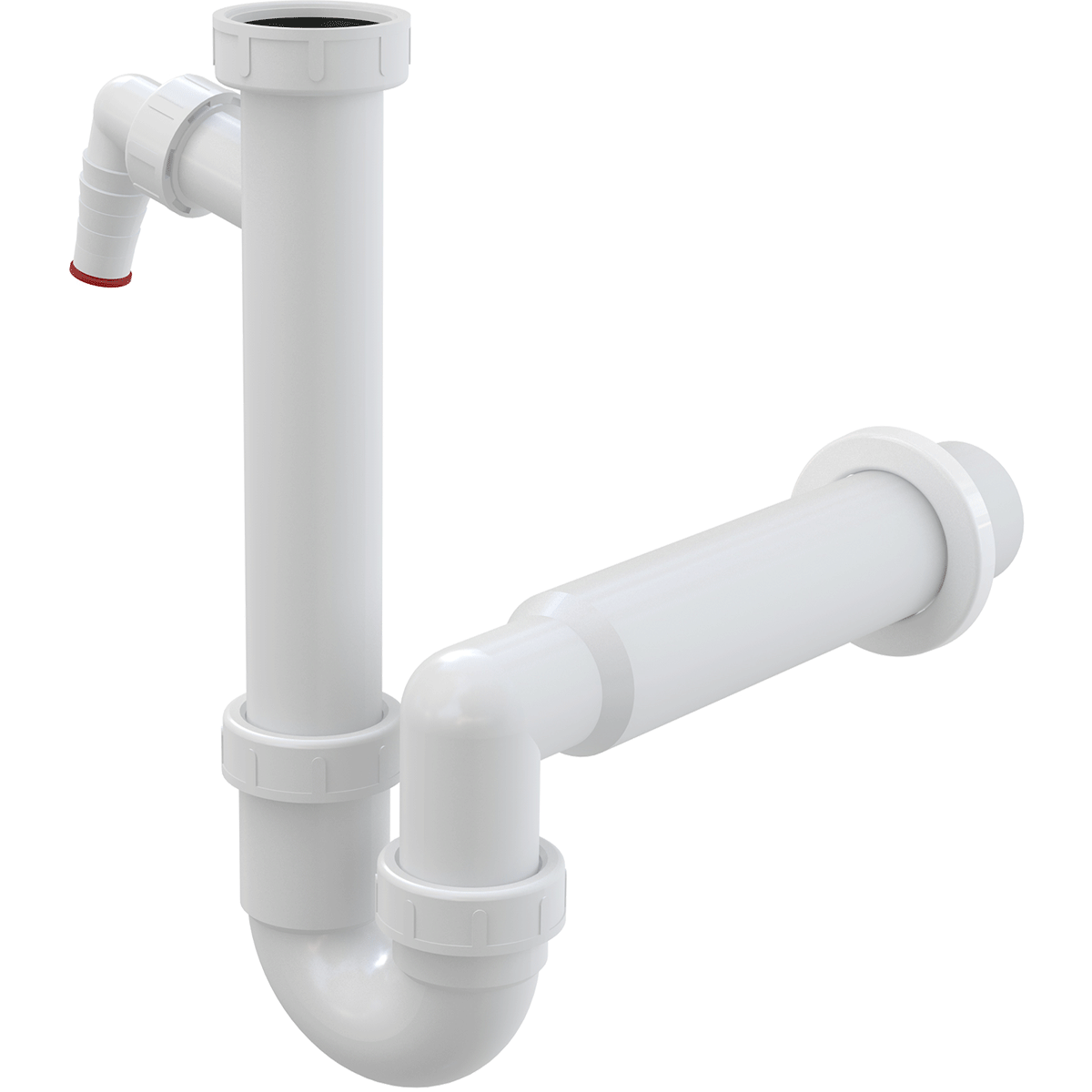 Сифон трубчатый Alca Plast A81-DN50 6/4" d 50 мм (SW-75359)