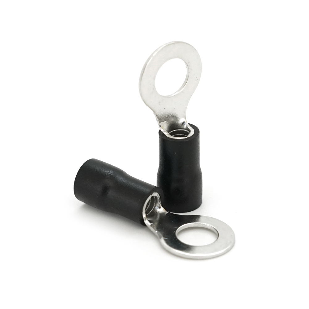 Клема кільцева "О" RV3,5-6 ізольована 3,5-6,0мм² латунь 37А 100 шт. (YUT_V11625)