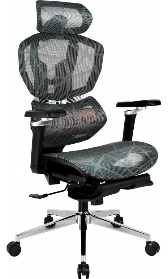 Кресло геймерское GT Racer X-7002 Massage Black/Black/Green (35740883)