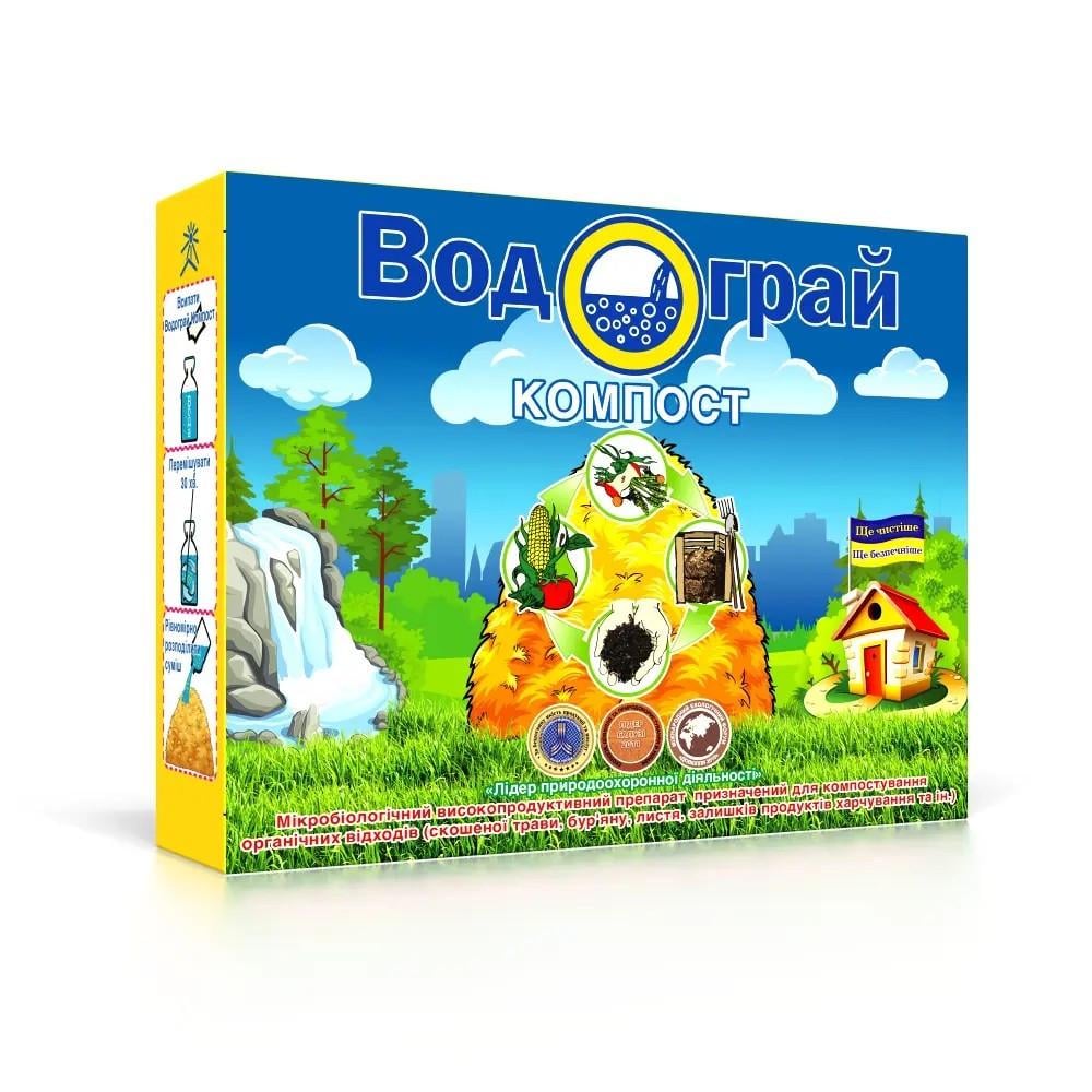 Бактерии для компоста Водограй Компост 100 г (3543) - фото 1 Бактерии для компоста Водограй Компост 100 г (3543) - фото 1