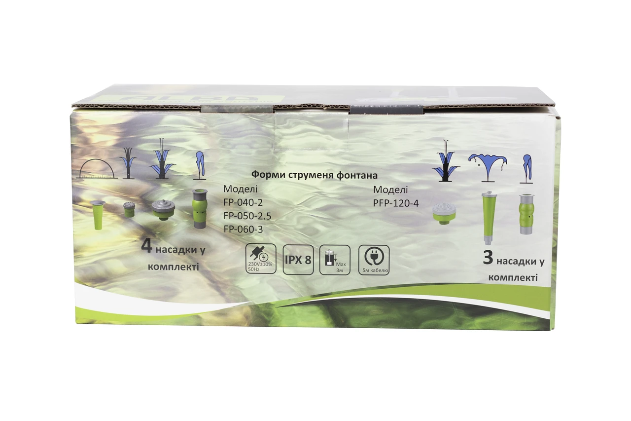 Насос для фонтану ALBA FP 050-2.5 - фото 3