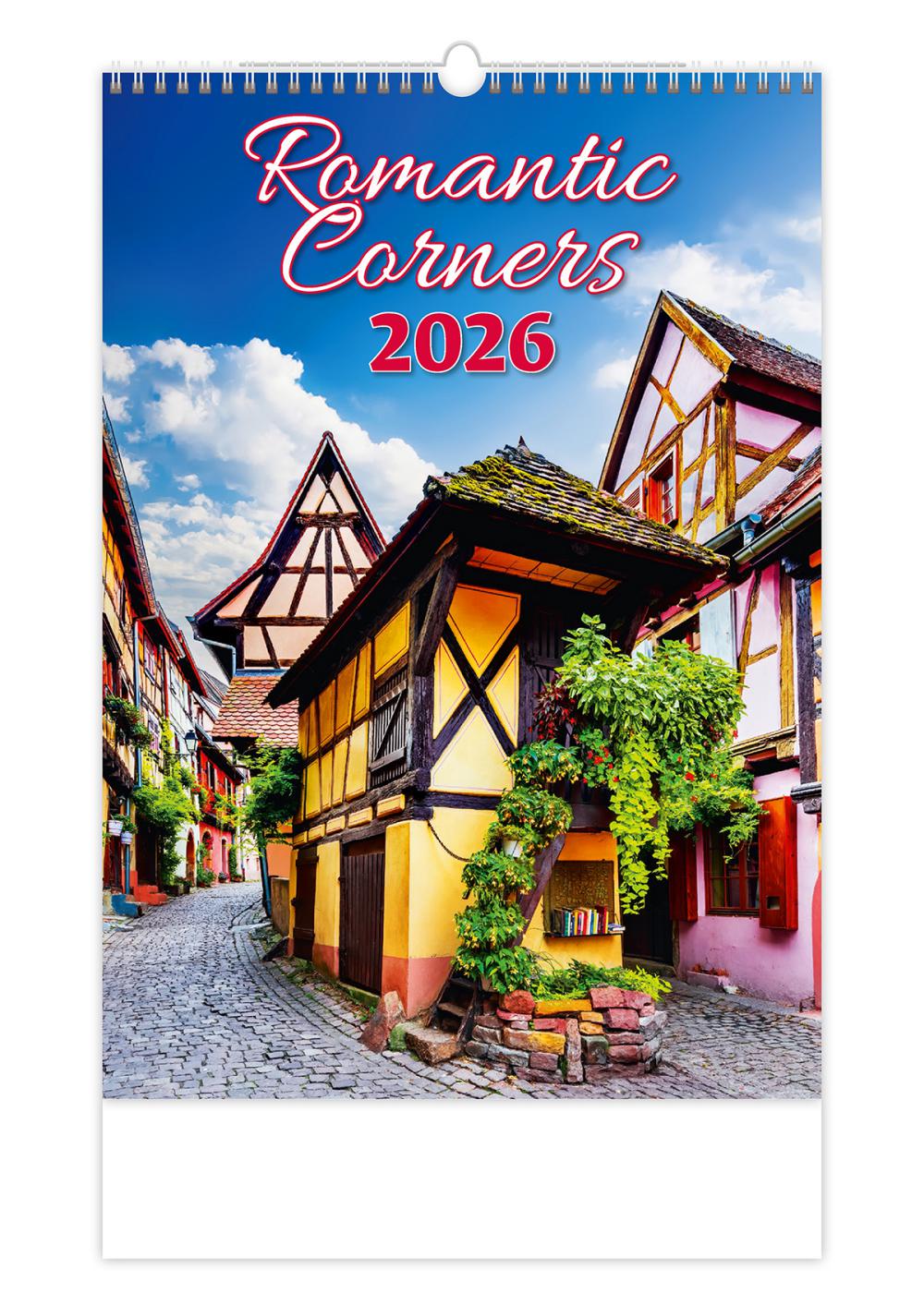 Календарь Helma 2026 Romantic Corners 31,5x45 см (N147-26)