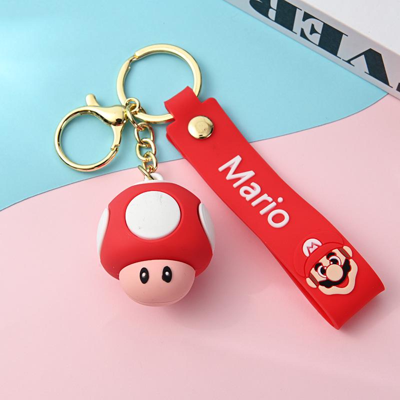 Брелок для ключів Toad Super Mario Червоний (090)