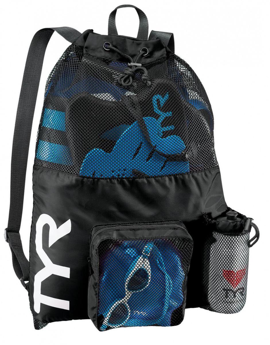 Рюкзак-мішок TYR Big Mesh Mummy 40 л Black