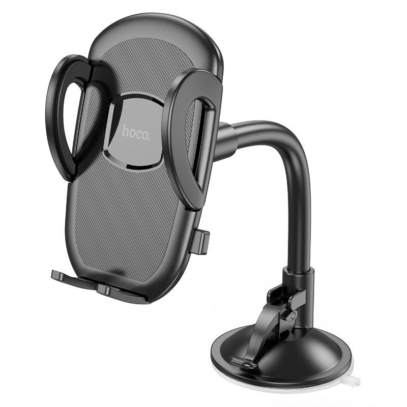 Держатель для телефона в авто Hoco General Car Holder windshield H10 4,7-7" Black (574077)