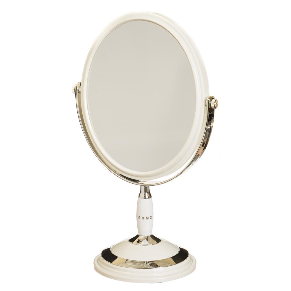 Косметическое зеркало Elisey 17 см Белый (0500-003) Косметическое зеркало Elisey 17 см Белый (0500-003)