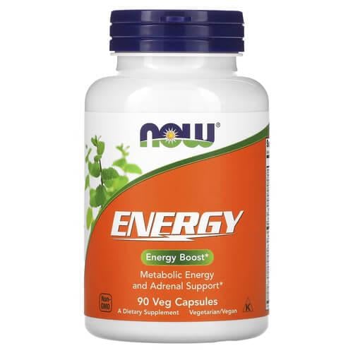 Добавка NOW Energy 90 Capsules (NOW-03326)