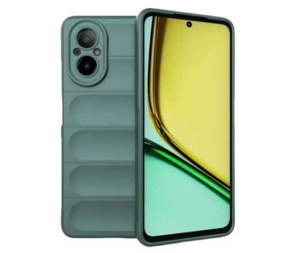 Чехол - накладка Ricco Phantom Shield для Realme C67 4G с защитой при падении Зелёный Чехол - накладка Ricco Phantom Shield для Realme C67 4G с защитой при падении Зелёный