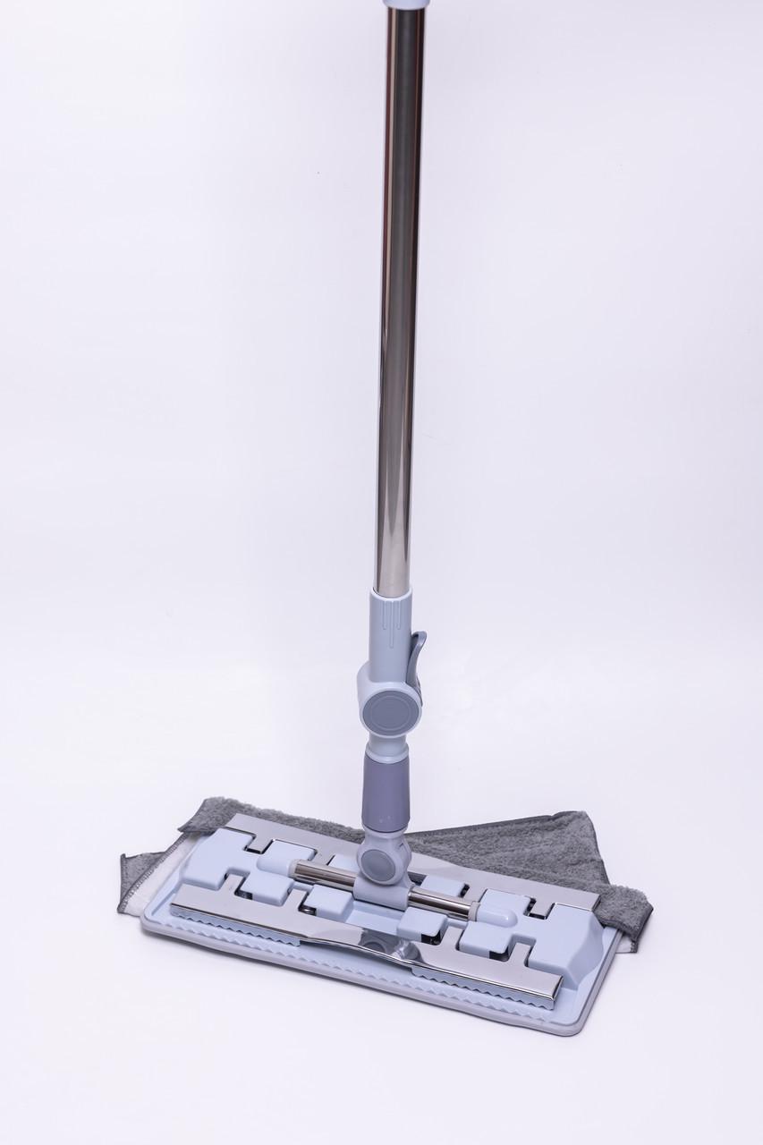 Швабра плоская для мытья пола/стен и потолка HP-35015-35G Серый (A-035261) - фото 5 Швабра плоская для мытья пола/стен и потолка HP-35015-35G Серый (A-035261) - фото 5