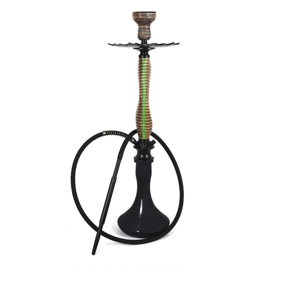 Кальян Karma Hookah 3.0 Line Green Craft Black Matt