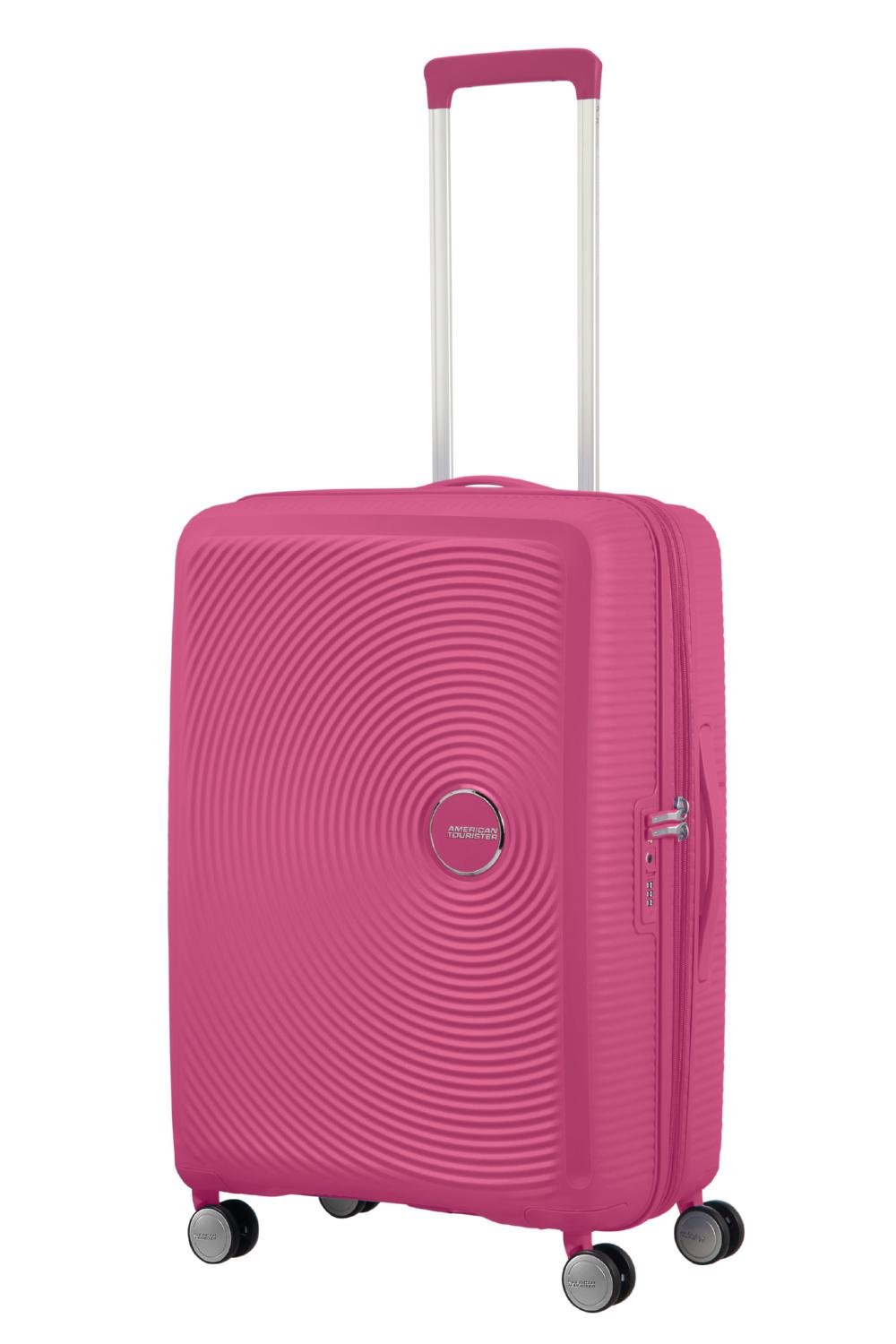 Чемодан с расширением American Tourister Soundbox 67x46,5x29/32 см Фуксия (32G-81002) - фото 9