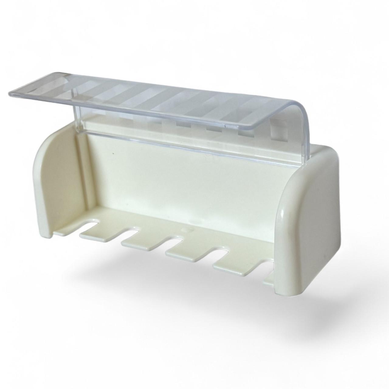 Держатель зубных щеток Toothbrush Storage настенный White (2674118363)