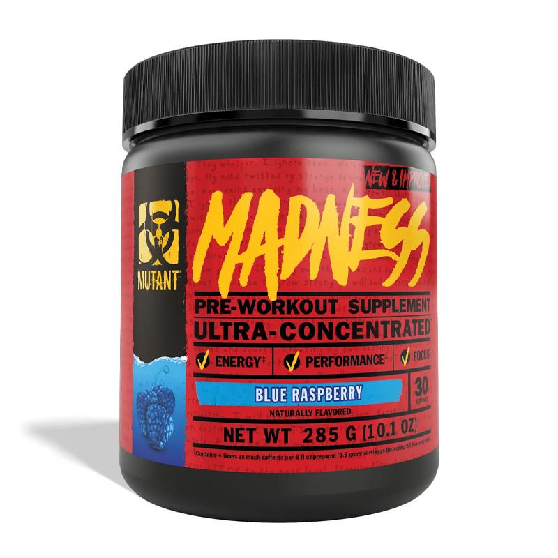 Комплекс предтренировочный Mutant Madness Синяя малина 285 г (06677-01)