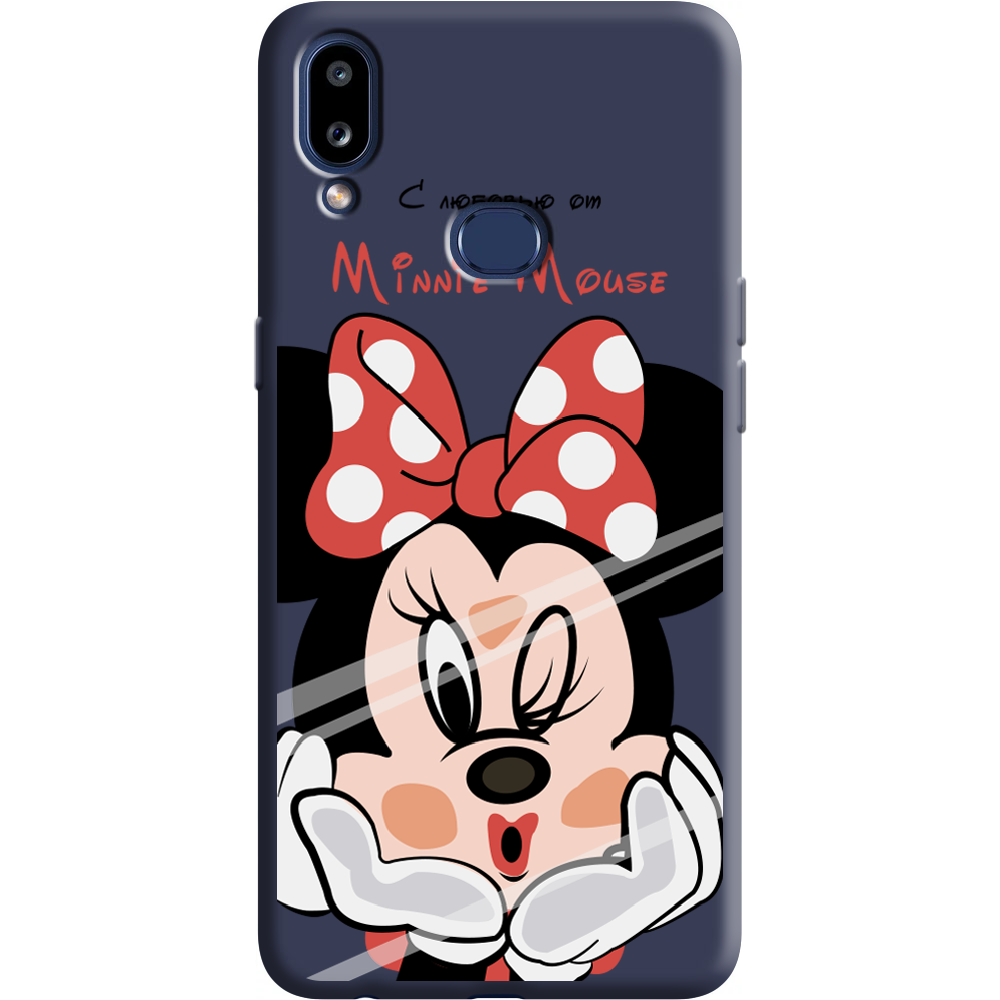 Чехол Boxface Samsung A107 Galaxy A10s Lady M Синий силикон (37944-cc59-38657)