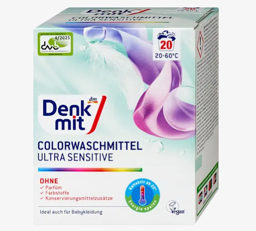 Порошок гипоаллергенный Denkmit Ultra Sensetiv для цветного 1,35 кг