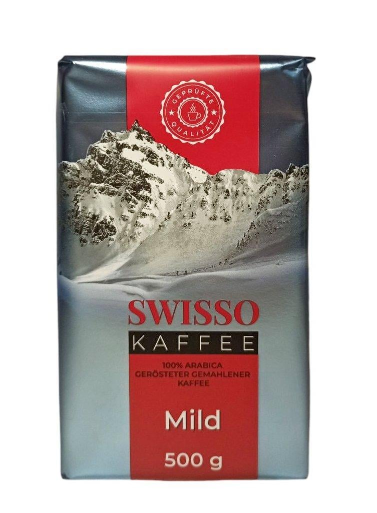 Кофе молотый Swisso Kaffee Mild 100% арабика 500 г Кофе молотый Swisso Kaffee Mild 100% арабика 500 г