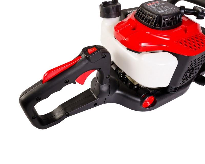 Триммер-кусторез бензиновый MPT PROFI с поворотной ручкой 650 Вт/0,9 л.с. 22,5 см3 650 мм Black/Red (MHT2303) - фото 5 Триммер-кусторез бензиновый MPT PROFI с поворотной ручкой 650 Вт/0,9 л.с. 22,5 см3 650 мм Black/Red (MHT2303) - фото 5