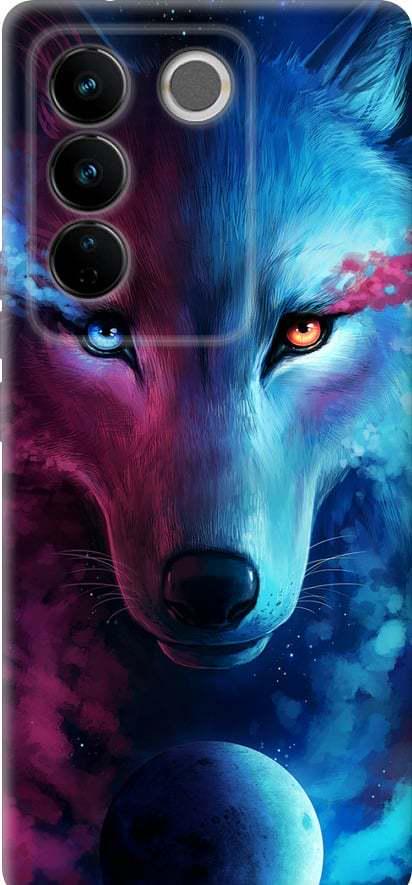 Чехол на Vivo S16 Pro Арт-волк (3999u-3123-42517)