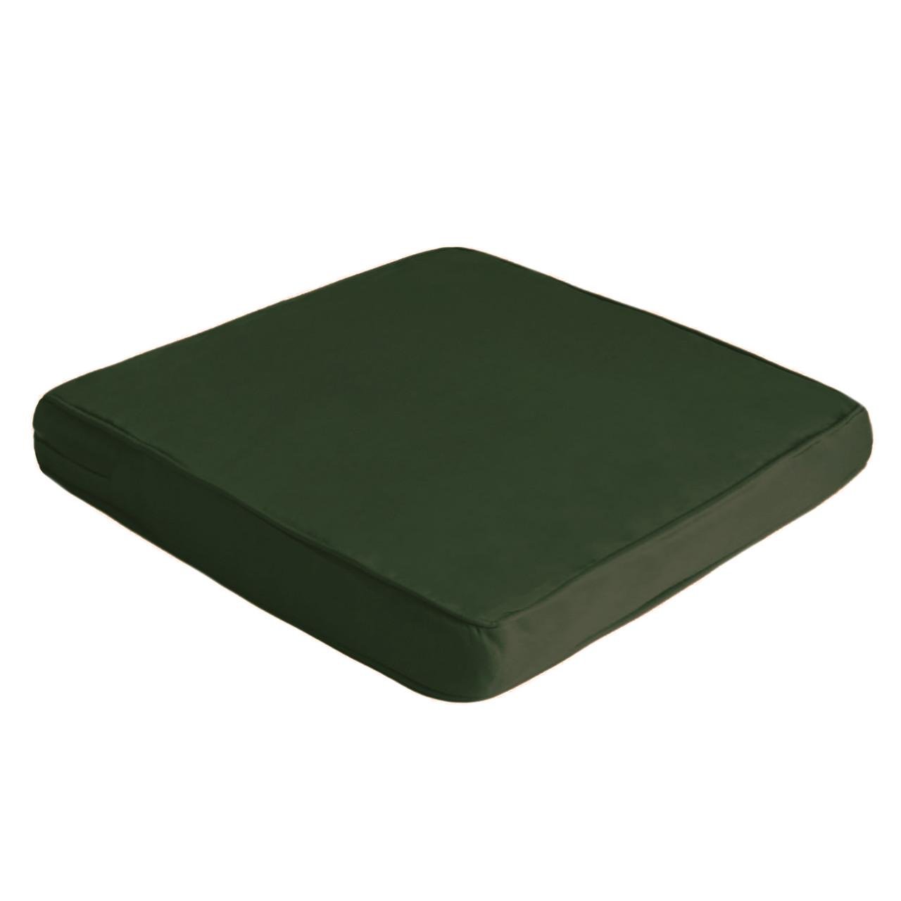 Подушка на садовые стулья и кресла 40х40х4 см Хаки (2602725604) - фото 1