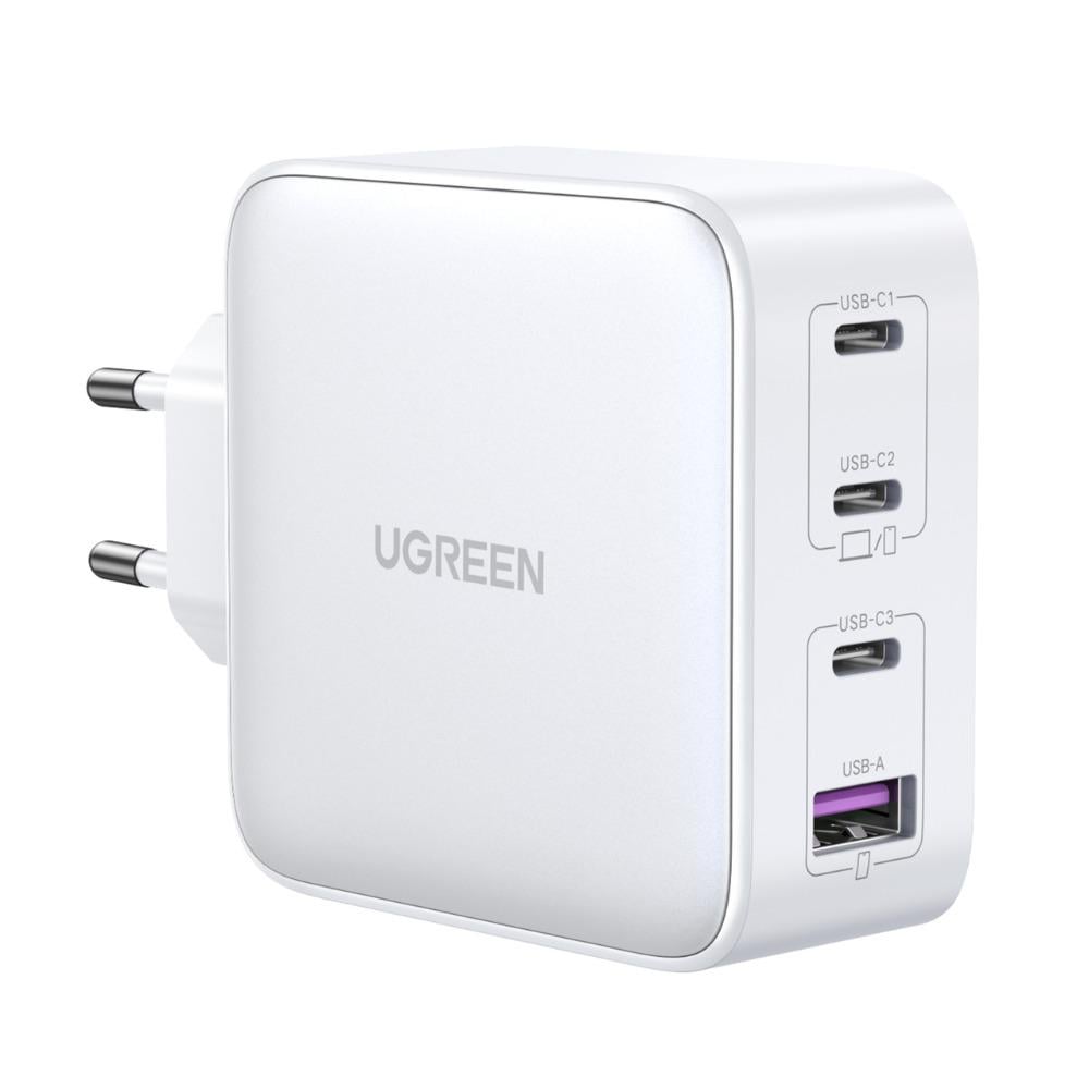 Зарядное устройство для Ugreen CD226/15337 USB + 3x Type-C 5 A универсальный White (567072) Зарядное устройство для Ugreen CD226/15337 USB + 3x Type-C 5 A универсальный White (567072)