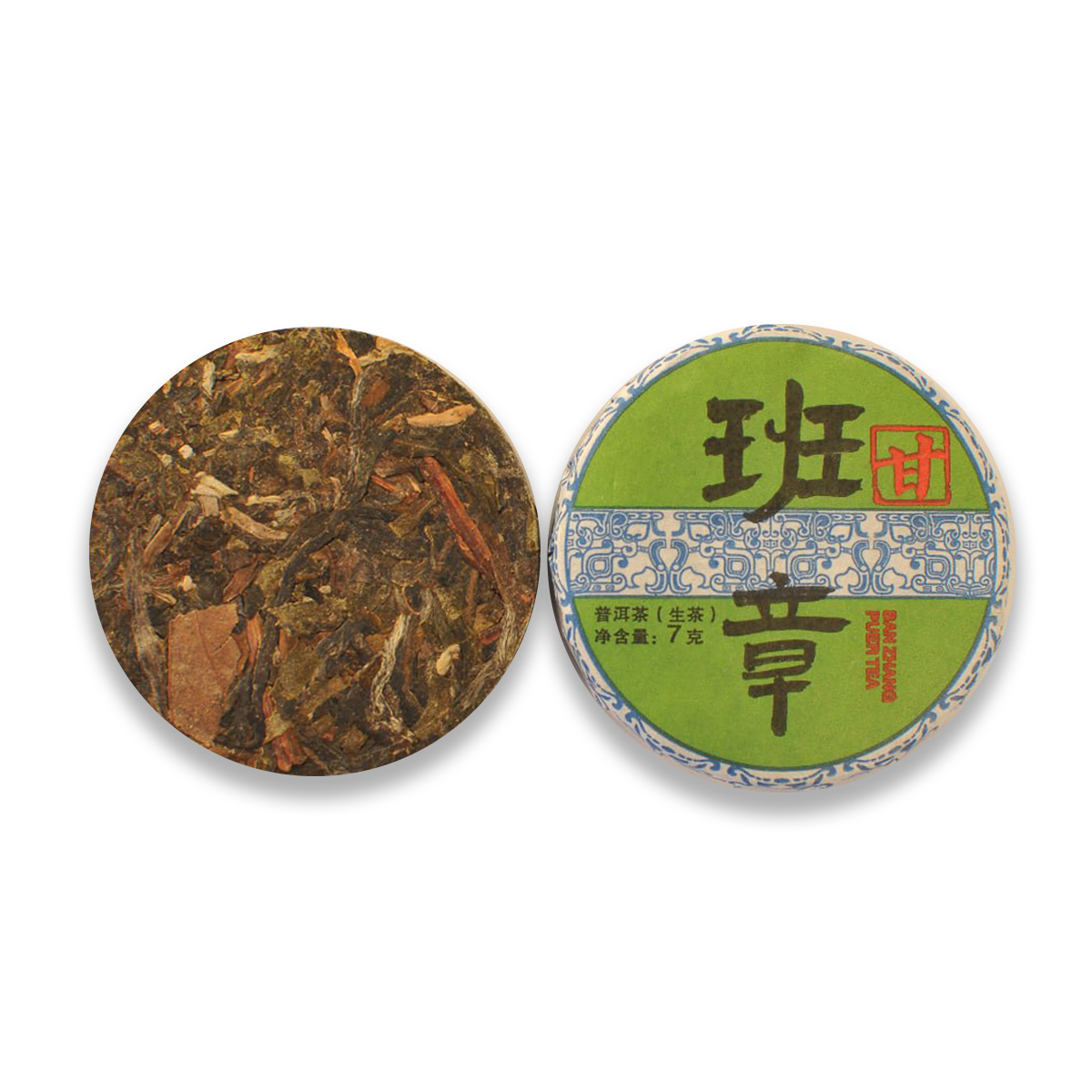 Китайский чай Шэн Пуэр Баньчжан 7 г