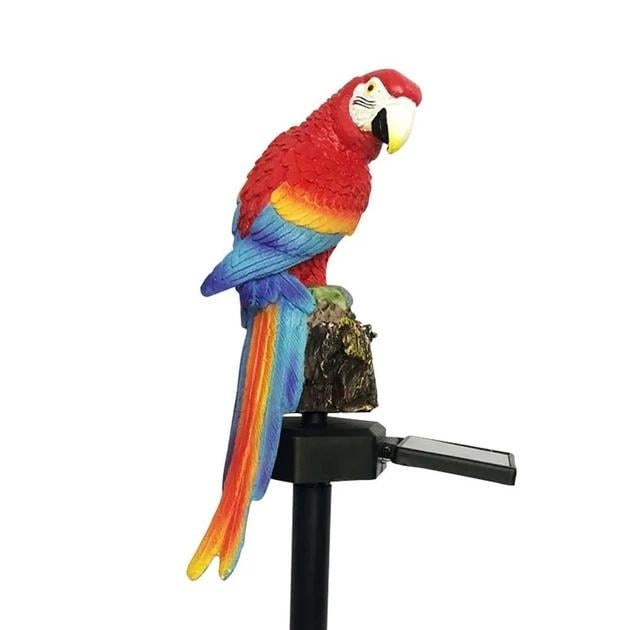 Садовый фонарь SOLAR PARROT Попугай на солнечной батарее (G7199)