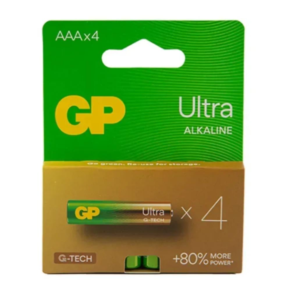 Батарейка GP LR3/AAA ULtra Alkaline 4 шт.
