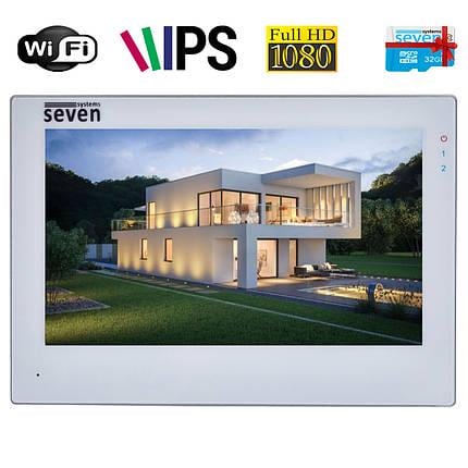 IP домофон SEVEN DP-7577FHDW-IPSIP Wi-Fi White - фото 5