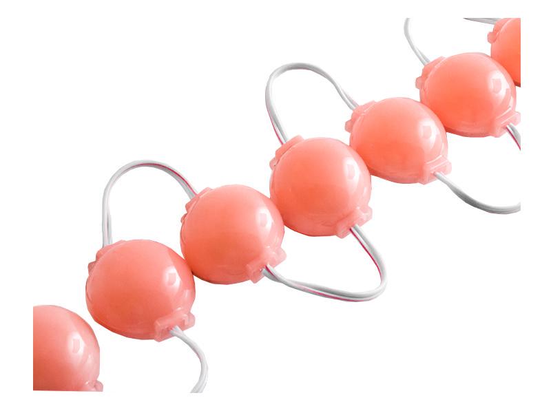 Модуль светодиодный LEDUA СОВ 12V 2W 36x36 мм Розовый (3180) - фото 2