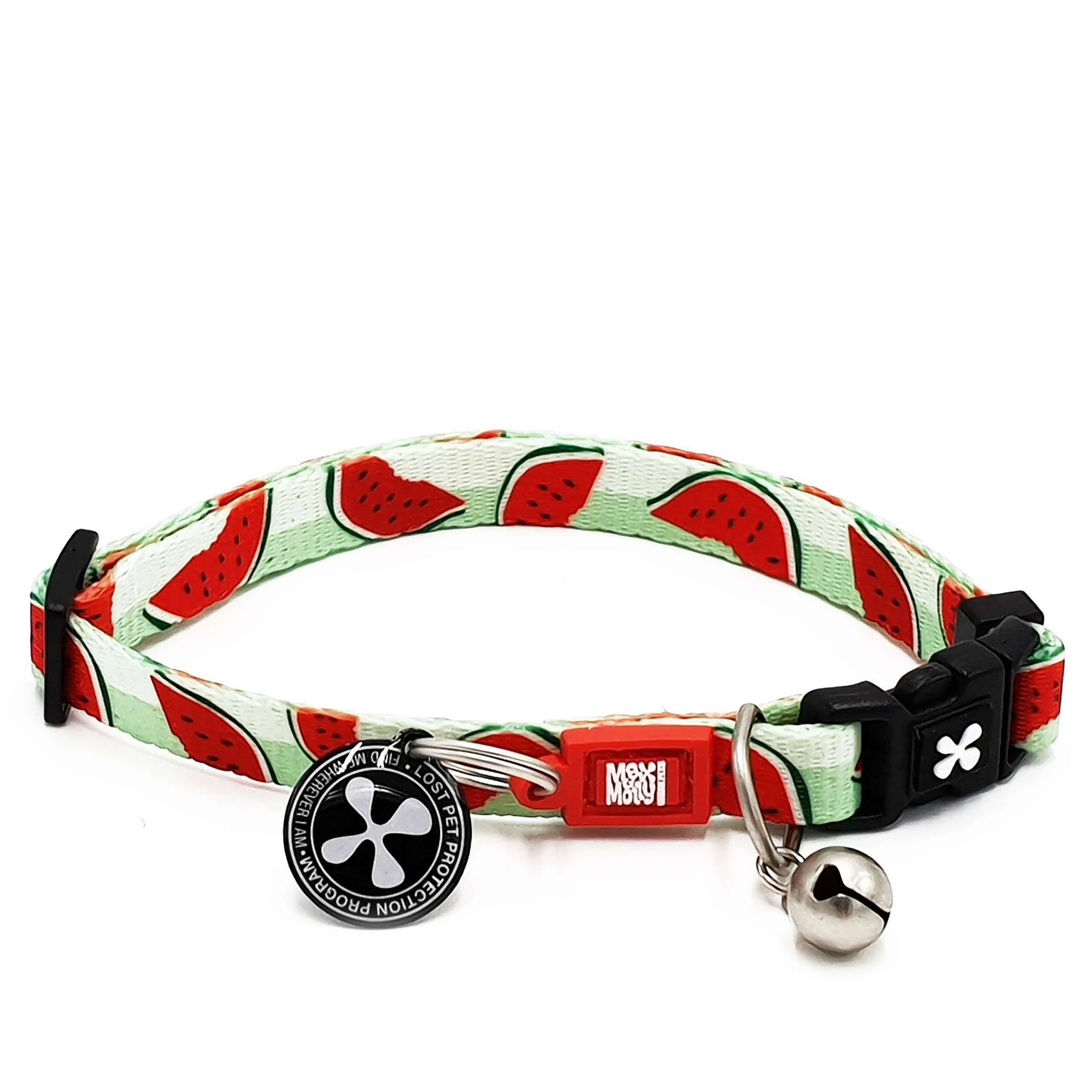 Ошейник для кошек Max & Molly Smart ID Cat Collar Watermelon One Size (2670645676)