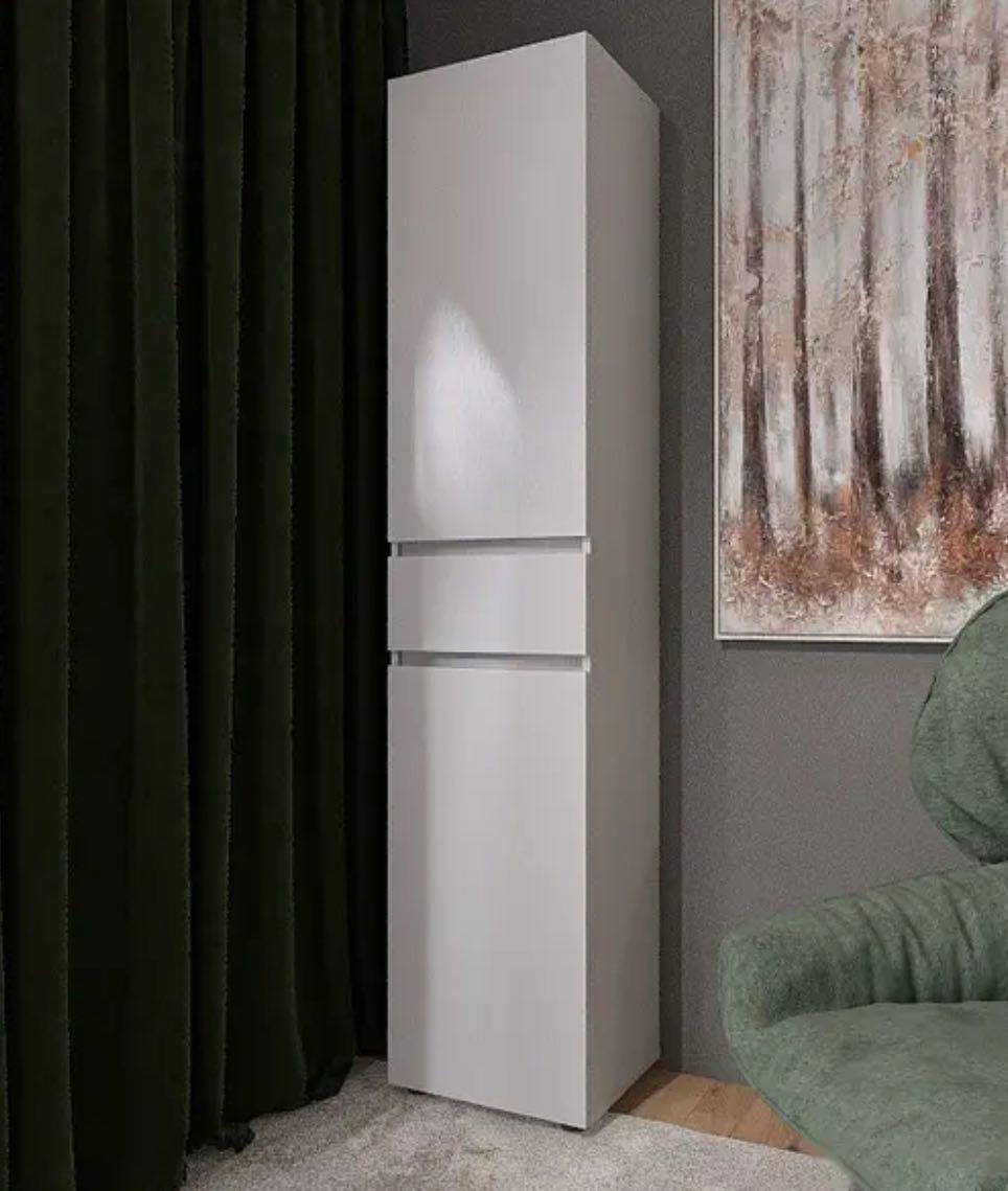 Пенал ПЛ-1 Лайт Эверест 2080х380х450 мм 2Д 1Ш Белый