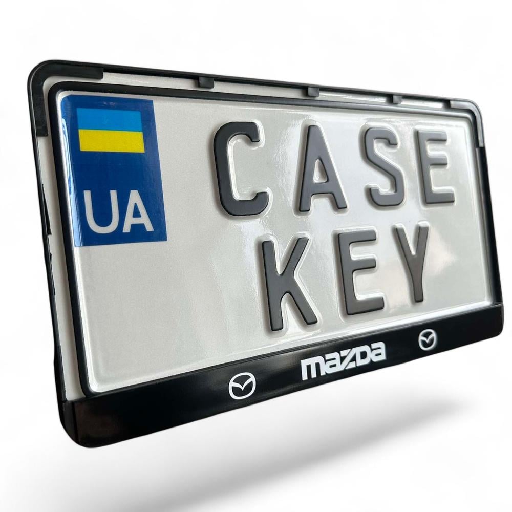 Авторамка США с лакированной печатью Mazda (maramkausa1)