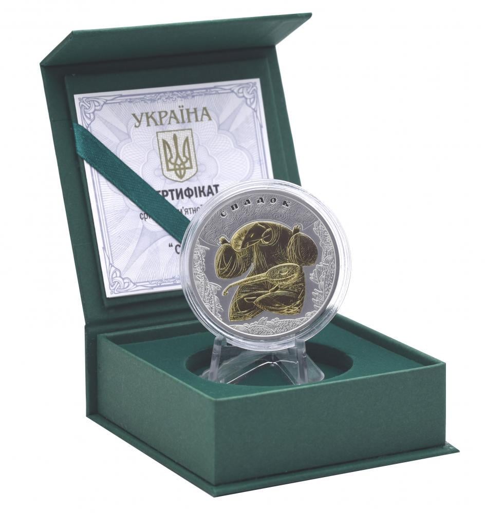 Коллекционная монета Украина 10 гривен 2021 Серебро UNC Наследие (М16262)