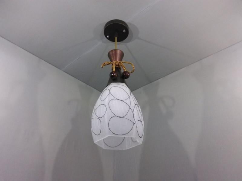 Люстра стельова підвісна на 1 лампочку 8990/1 (5-8990/1)