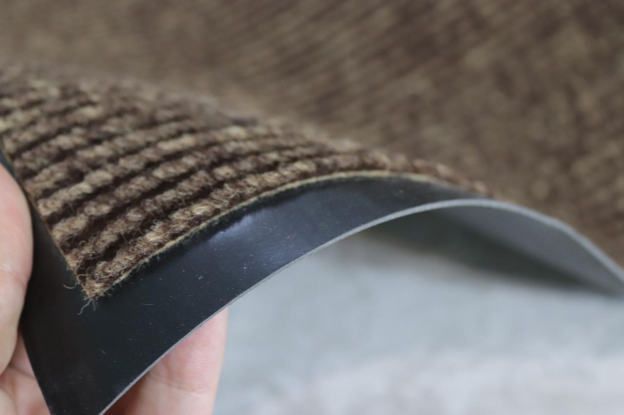 Коврик грязезащитный 88x120 см в прихожую Ребро (3008/brown) - фото 3