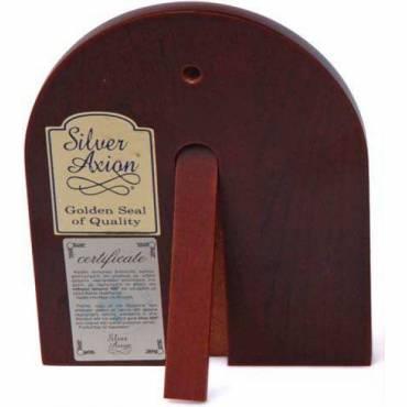 Ікона Святий Спиридон Триміфунтський в срібному окладі 925 проби та позолоті 15,6х19 см - фото 3