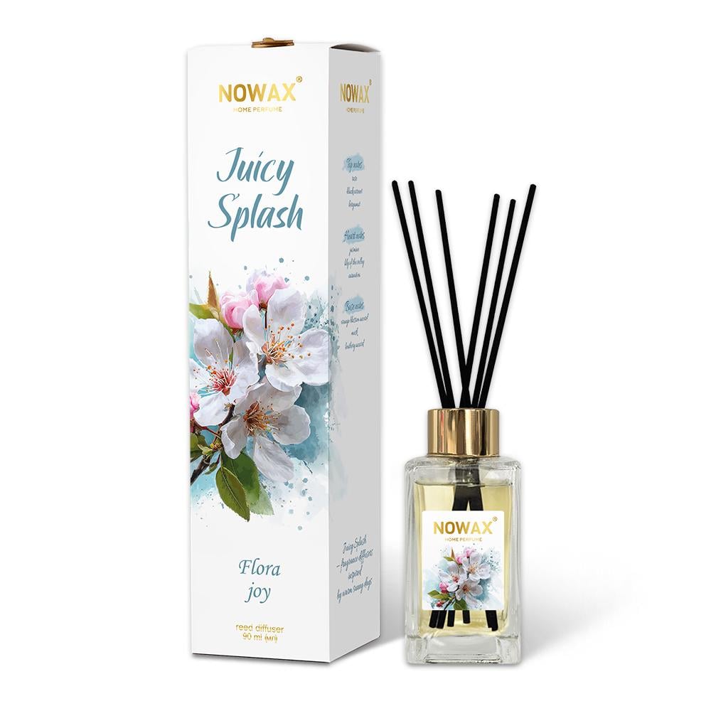 Аромадиффузор с палочками Nowax Juicy Splash Flora Joy 90 мл (NX00171)