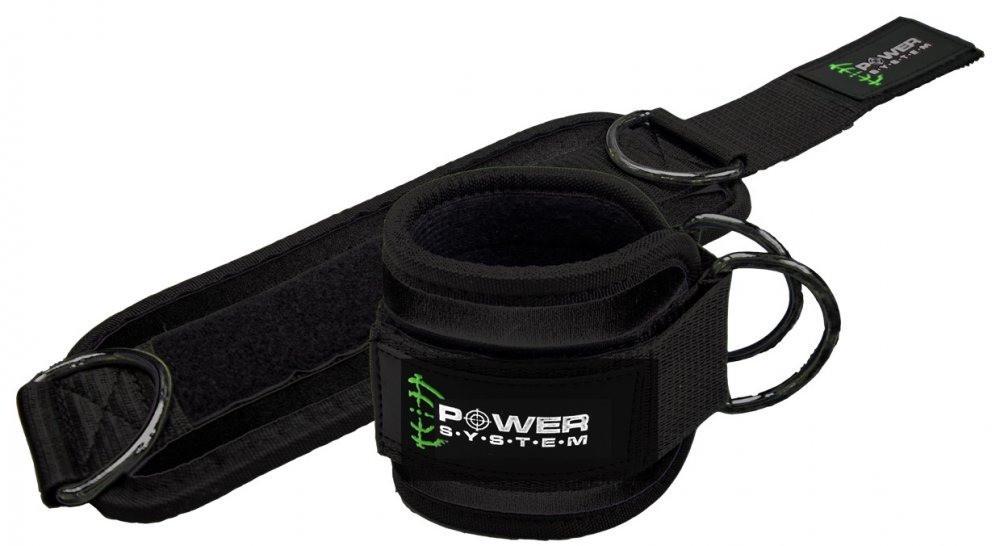 Манжеты на щиколотке Power System PS-3460 Ankle Strap Gym Guy Black (A-012377)