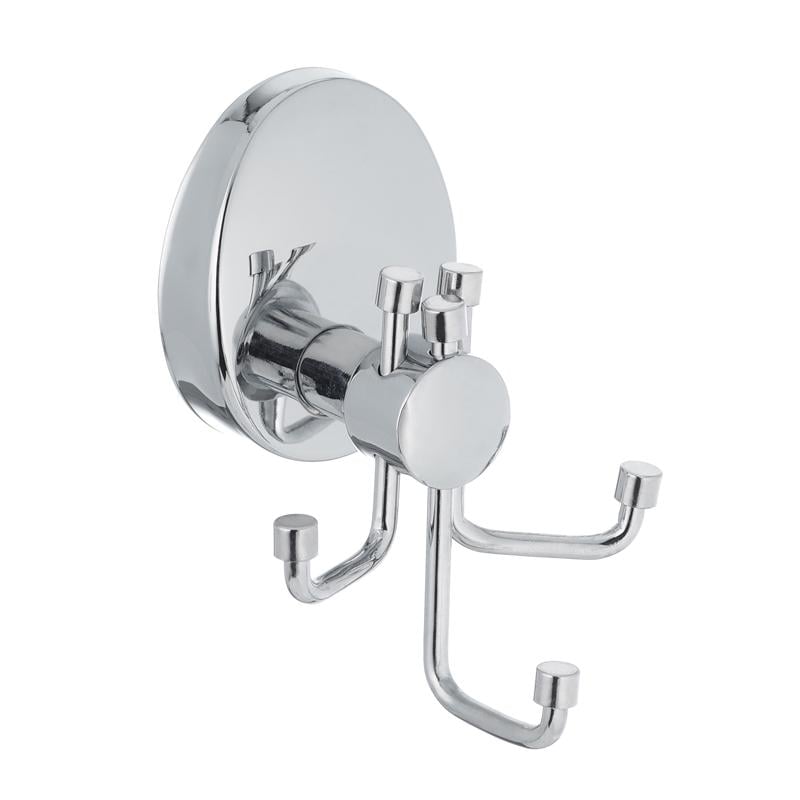 Гачок настінний Zerix LR3305-3 LL1432 потрійний Хром (128656)