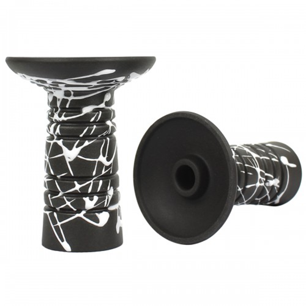 Чаша Gusto Bowls Alien Black Glaze White (23762)