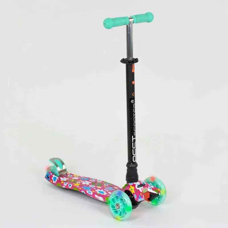 Самокат трехколесный Best Scooter 779-1343 MAXI колеса PU