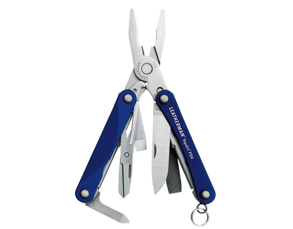 Мультитул Leatherman Squirt PS4 9 инструментов Синий (831230)