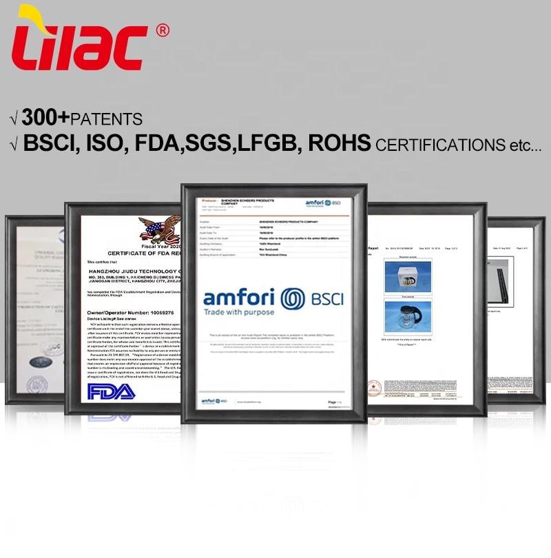 Заварник-чашка для чаю Lilac S527Tr тіпод 600 мл (27688347) - фото 5