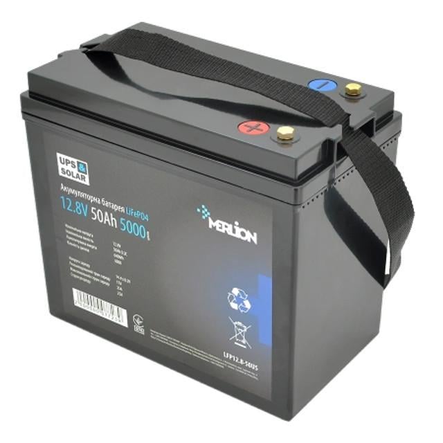 Батарея акумуляторна Merlion LiFePO4 12,8V 50AH