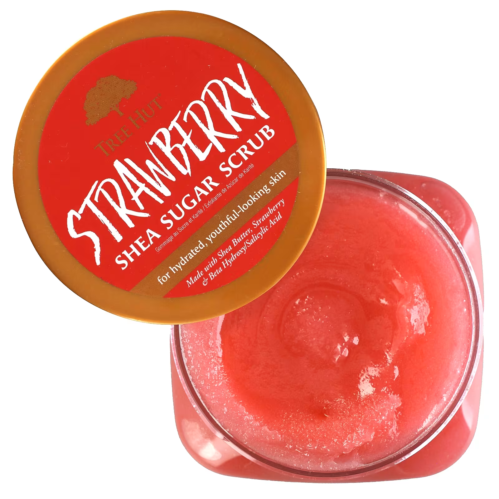Скраб для тела с клубникой Tree Hut - Strawberry Shea Sugar Scrub 510 г - фото 3 Скраб для тела с клубникой Tree Hut - Strawberry Shea Sugar Scrub 510 г - фото 3