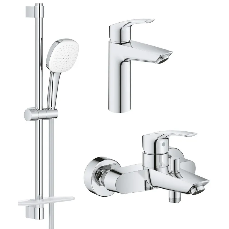 Набор смесителей для ванны Grohe Eurosmart 3в1 (UA123246M3)